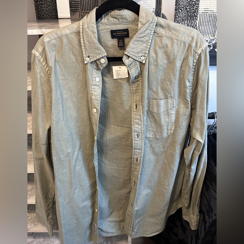 CPO Provision never worn men’s button down